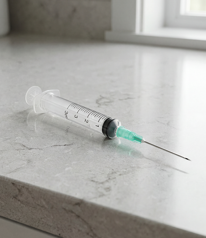 Box - 3ml syringe 21g needle