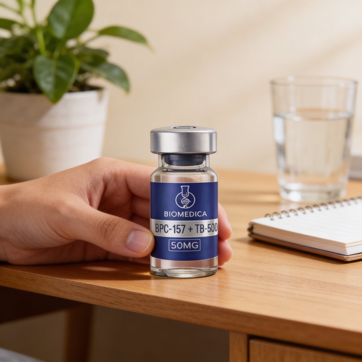 BPC-157 + TB-500 10mg – Lyophilised Peptide Blend